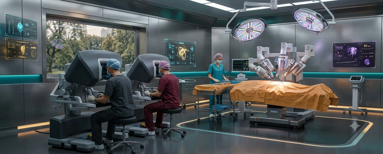 Experienced General Surgeon Consulting a Patient